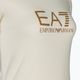 Damenshirt EA7 Emporio Armani Train Shiny pristine/logo brown 3