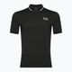 Herren EA7 Emporio Armani Golf Pro Polo schwarzes Shirt