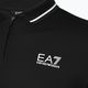 Herren EA7 Emporio Armani Golf Pro Polo schwarzes Shirt 3