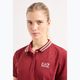 Damen EA7 Emporio Armani Golf Pro Polo Damier syrah Shirt 4