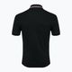 Herren EA7 Emporio Armani Golf Pro Polo Check Hemd schwarz 2