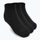 FILA Unisex Invisble Plain 3er Pack Socken schwarz