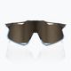 Radsportbrille 100% Hypercraft matt schwarz/weich gold 60000-00001 8