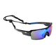 Ocean Sunglasses Race schwarz-blaue Fahrradbrille 3801.1X
