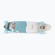 ALOIKI Sumie Kicktail Komplett Longboard blau und weiß ALCO0022A011