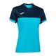 Joma Montreal SS Fluor-T-Shirt türkis/navy 6