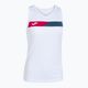 Damen Tennis Tank Top Joma Court Ärmellos weiß/rot