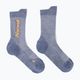 NNormal Merino blau Laufsocken