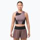 Lauf Tank Top Damen NNormal Trail Cropped Top purple 2