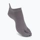 Vibram Fivefingers Athletic No-Show Socken grau S15N03