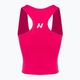 Damen Trainings-Tank-Top NEBBIA Sporty Slim Fit Crop rosa 5