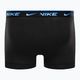 Herren Boxershorts Nike Everyday Cotton Stretch Trunk 3Pk UB1 schwarz/transparent wb 3