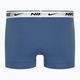 Boxershorts Herren Nike Everyday Cotton Stretch Trunk 3 Paar star blue/wolf grey/black white 3