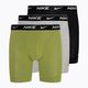 Boxershorts Herren Nike Everyday Cotton Stretch Boxer Brief 3 Paar pear/heather grey/black