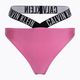 Calvin Klein High Leg Cheeky Bikini unten fett rosa