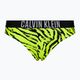 Calvin Klein Bikini Print zebra citrust burst swimsuit bottom