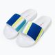 Damen O'Neill Brights Slides blau Handtuch Streifen Flip-Flops 9