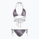 Zweiteiliger Damen-Badeanzug O'Neill Kat Becca Wow Bikini grau tie dye
