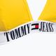 Tommy Hilfiger Triangle Rp gelbes Badeanzug-Oberteil 3