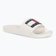 Tommy Jeans Flag Pool Slide Ess ecru Damen-Flip-Flops