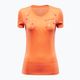 Damen BLACKYAK Senepol Halbes Yak-Trekking-Shirt orange 20010301B