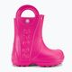 Crocs Handle Rain Boot Kinder candy rosa Gummistiefel 2