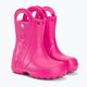 Crocs Handle Rain Boot Kinder candy rosa Gummistiefel 4