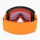 Atomic Four Pro HD orange silberne Skibrille 4
