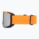 Atomic Four Pro HD orange silberne Skibrille 5
