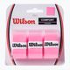 Wilson Pro Comfort Overgrip Tennisschlägerhüllen 3 Stück rosa WRZ4014PK+