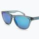 Oakley Frogskins schwarz/blaue Sonnenbrille 0OO9013 5