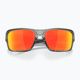 Oakley Turbine graue Tinte/prizm ruby polarisierte Sonnenbrille 10