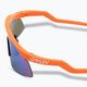 Oakley Hydra Neon Orange/Prisma Saphir-Sonnenbrille 4