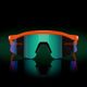 Oakley Hydra Neon Orange/Prisma Saphir-Sonnenbrille 7