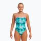 Funkita Strapped In One Piece Damen Badeanzug einteilig teal Welle 2