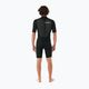 Herren Rip Curl Omega 2mm Back Zip Springsuit Schwimmen Schaum schwarz 3