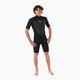 Herren Rip Curl Omega 2mm Back Zip Springsuit Schwimmen Schaum schwarz 4