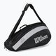 Wilson RF Team 3 Pack Tennistasche schwarz und weiß WR8005801