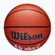 Wilson NBA JR Fam Logo Basketball Indoor Outdoor braun Größe 7 4