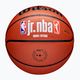 Wilson NBA JR Fam Logo Basketball Indoor Outdoor braun Größe 7 5