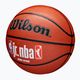 Kinder Basketball Wilson NBA JR Fam Logo Indoor Outdoor braun Größe 5 3