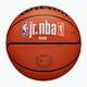 Wilson NBA JR Fam Logo Authentic Outdoor braun Basketball Größe 6 5
