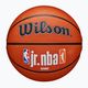 Kinder Basketball Wilson NBA JR Fam Logo Authentic Outdoor braun Größe 5