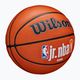 Kinder Basketball Wilson NBA JR Fam Logo Authentic Outdoor braun Größe 5 2