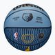 Wilson NBA Spieler Icon Outdoor Basketball Morant blau Größe 7 5