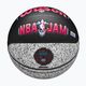 Wilson NBA Jam Indoor Outdoor Basketball schwarz/grau Größe 7 5