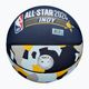 Wilson 2024 NBA All Star Mini Kinder Basketball + Box braun Größe 3 5