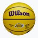 Wilson NBA Spieler Icon Mini Lebron gelb Größe 3 Kinder Basketball 5
