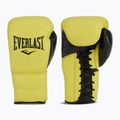Boxhandschuhe Everlast Powerlock 2 Laced Pro Training neon yellow