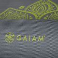 Gaiam Citron Yogamatte Sonnenuhr 6 mm grau 61333 4